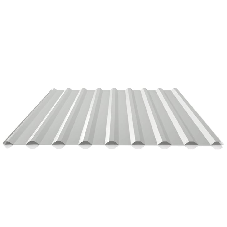 Trapezblech 20/1100 | Dach | Anti-Tropf 1000 g/m² | Stahl 0,50 mm | 25 µm Polyester | 7035 - Lichtgrau #1