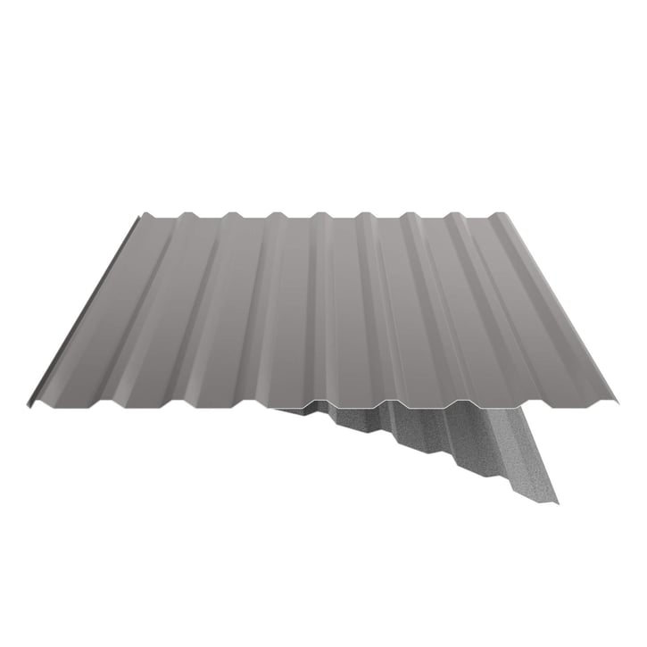Trapezblech 20/1100 | Dach | Anti-Tropf 1000 g/m² | Stahl 0,50 mm | 25 µm Polyester | 9007 - Graualuminium #5