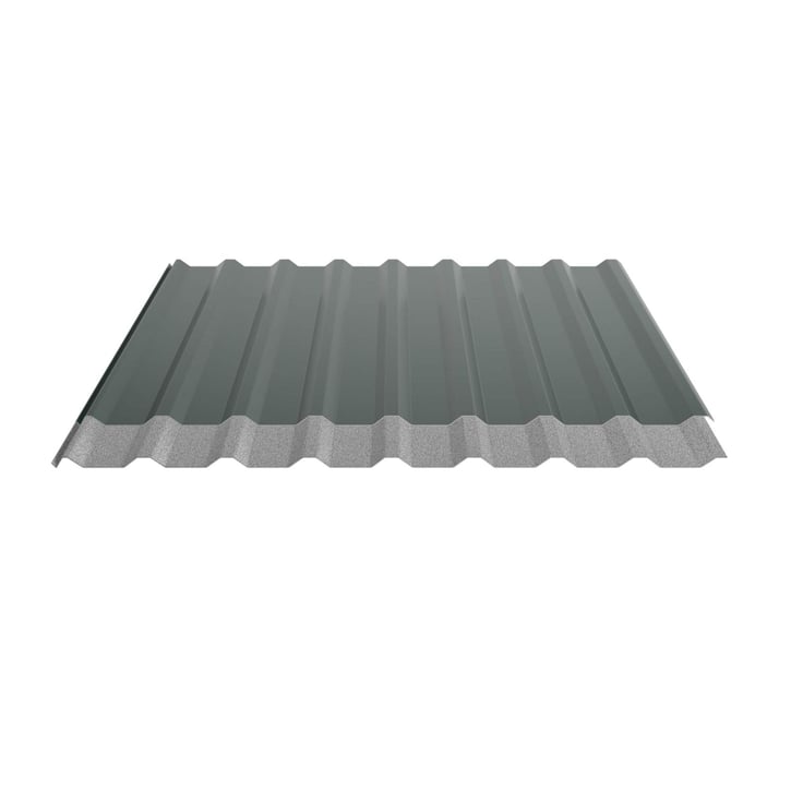 Trapezblech 20/1100 | Dach | Anti-Tropf 1000 g/m² | Stahl 0,50 mm | 60 µm TTHD | 6005 - Moosgrün #4
