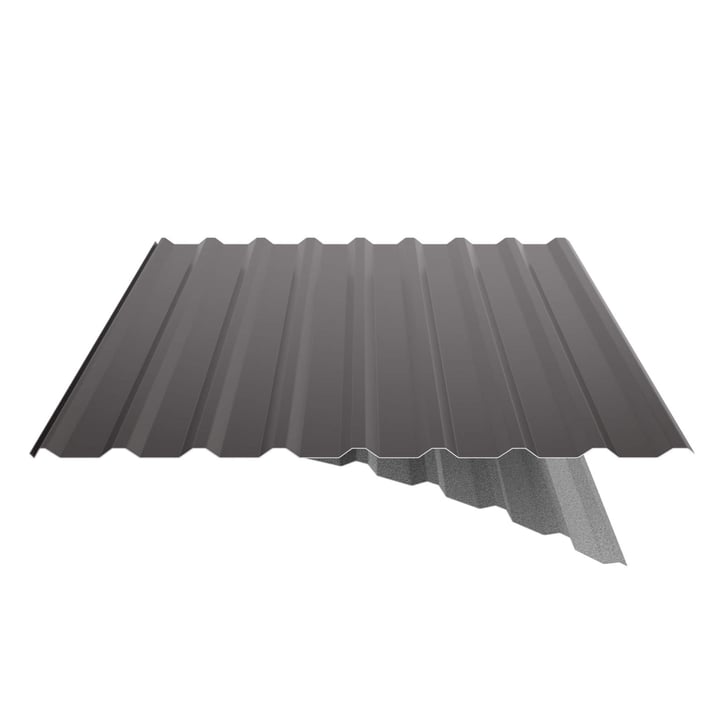 Trapezblech 20/1100 | Dach | Anti-Tropf 1000 g/m² | Stahl 0,50 mm | 60 µm TTHD | 8017 - Schokoladenbraun #5