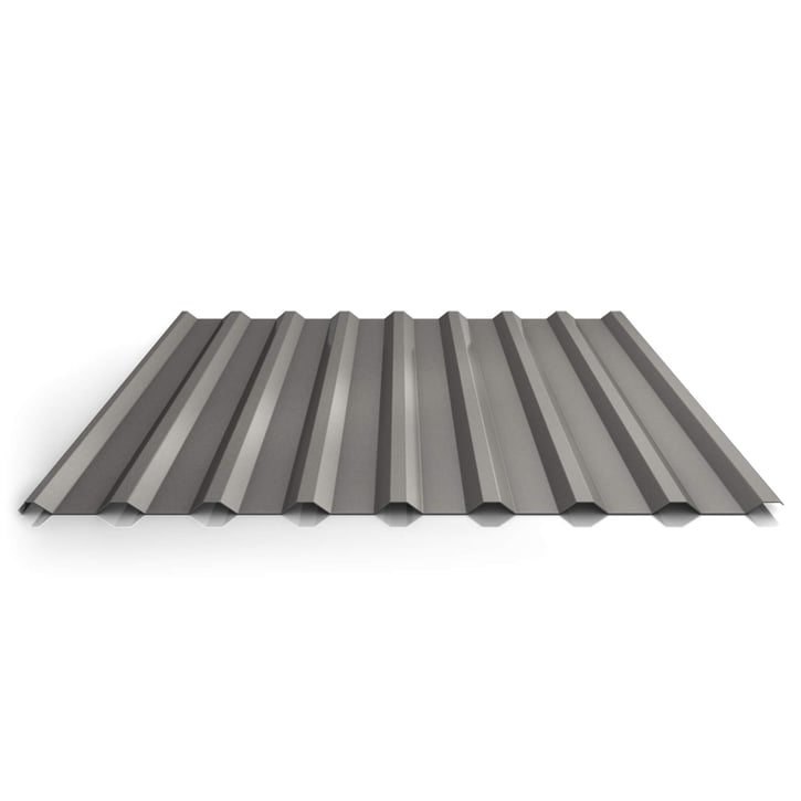 Trapezblech 20/1100 | Dach | Anti-Tropf 1000 g/m² | Aluminium 0,70 mm | 25 µm Polyester | 9007 - Graualuminium #1