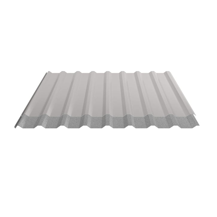 Trapezblech 20/1100 | Dach | Anti-Tropf 2400 g/m² | Stahl 0,50 mm | 25 µm Polyester | 7035 - Lichtgrau #4