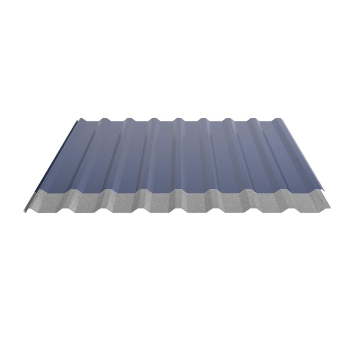 Trapezblech 20/1100 | Dach | Anti-Tropf 700 g/m² | Stahl 0,50 mm | 25 µm Polyester | 5010 - Enzianblau #4