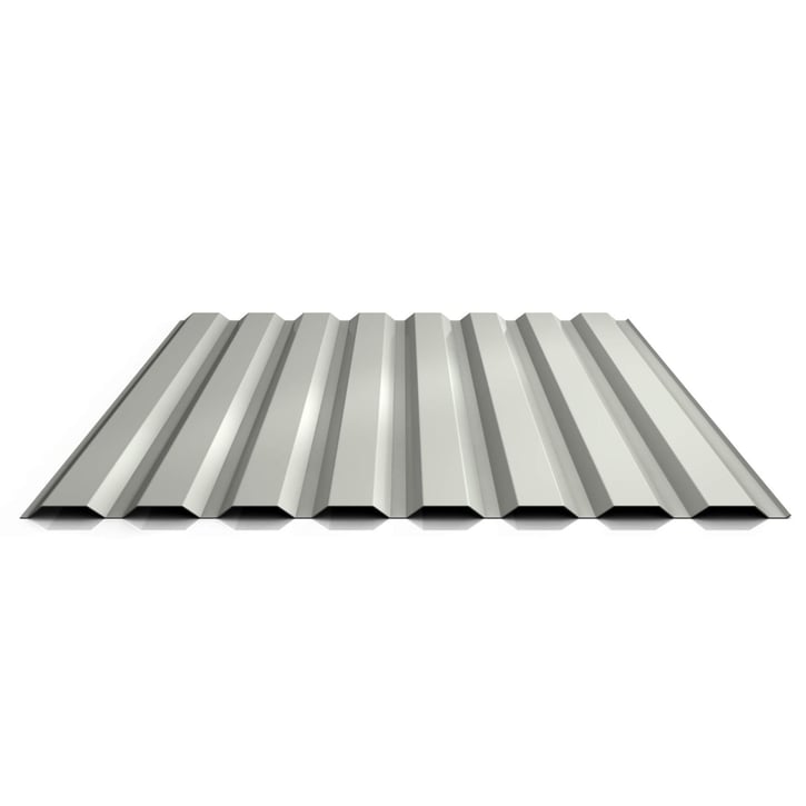Trapezblech 20/1100 | Wand | Stahl 0,50 mm | 25 µm Polyester | 9002 - Grauweiß #1