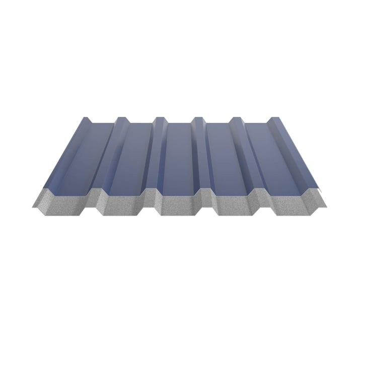 Trapezblech 35/207 | Dach | Anti-Tropf 1000 g/m² | Stahl 0,50 mm | 25 µm Polyester | 5010 - Enzianblau #4
