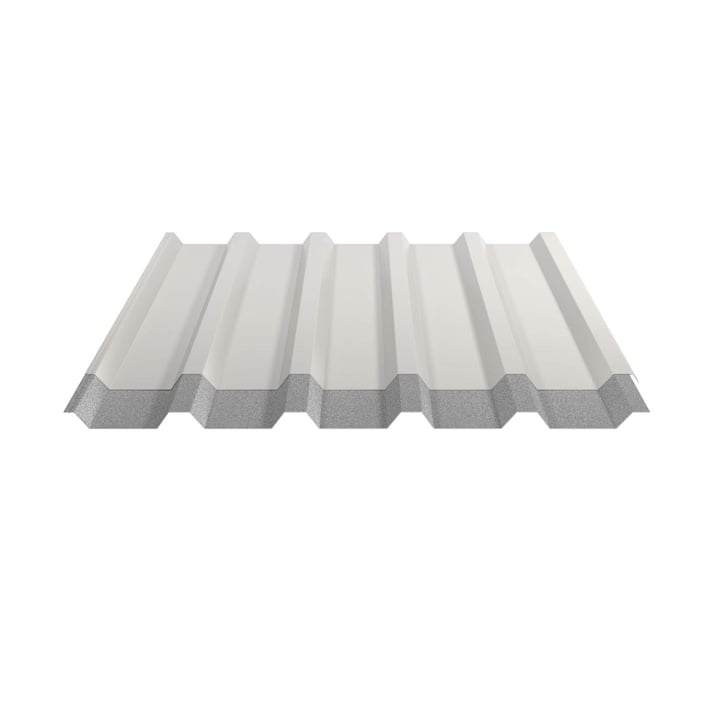 Trapezblech 35/207 | Dach | Anti-Tropf 1000 g/m² | Stahl 0,50 mm | 25 µm Polyester | 9010 - Reinweiß #4