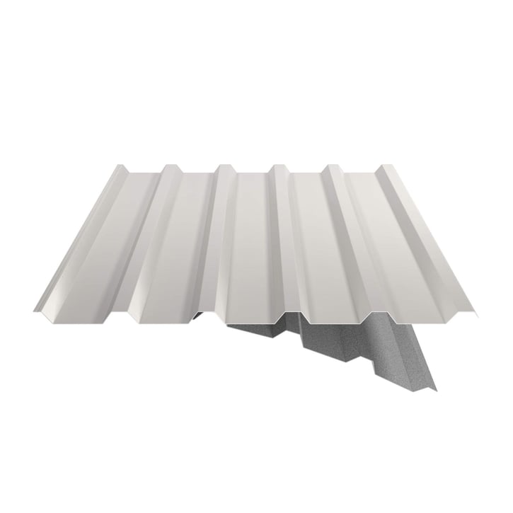 Trapezblech 35/207 | Dach | Anti-Tropf 1000 g/m² | Stahl 0,50 mm | 25 µm Polyester | 9010 - Reinweiß #5