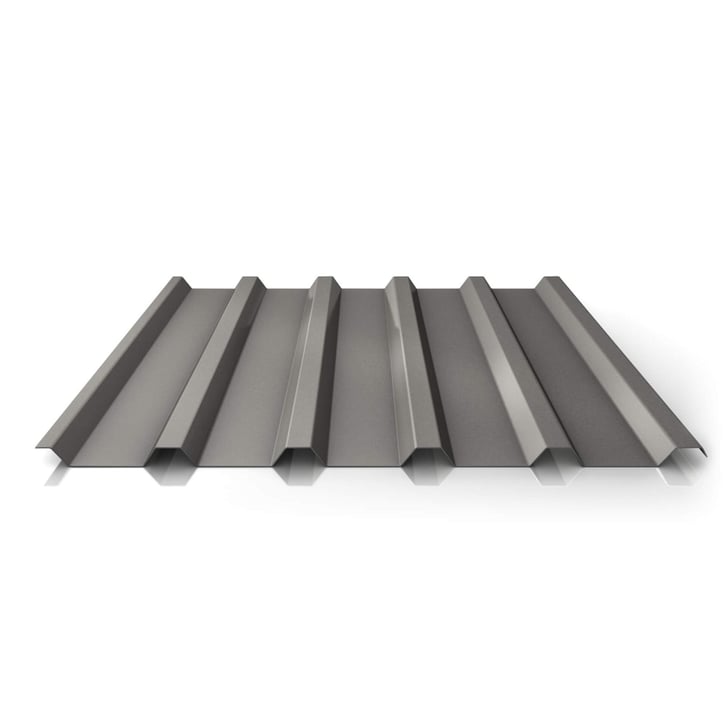 Trapezblech 35/207 | Dach | Anti-Tropf 1000 g/m² | Stahl 0,50 mm | 25 µm Polyester | 9007 - Graualuminium #1
