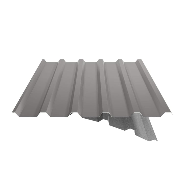 Trapezblech 35/207 | Dach | Anti-Tropf 1000 g/m² | Stahl 0,50 mm | 25 µm Polyester | 9007 - Graualuminium #5