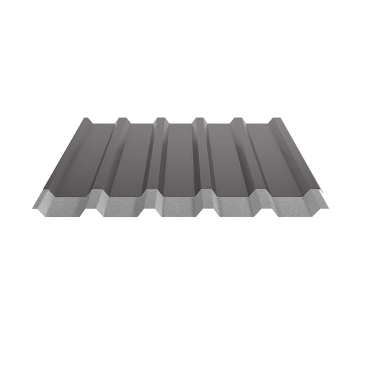 Trapezblech 35/207 | Dach | Anti-Tropf 1000 g/m² | Stahl 0,50 mm | 60 µm TTHD | 8017 - Schokoladenbraun #4