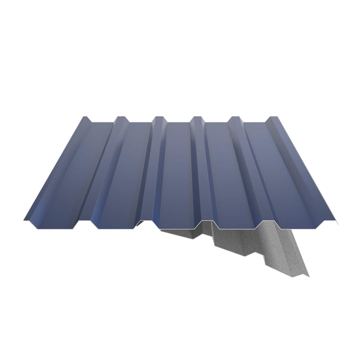 Trapezblech 35/207 | Dach | Anti-Tropf 700 g/m² | Stahl 0,50 mm | 25 µm Polyester | 5010 - Enzianblau #5