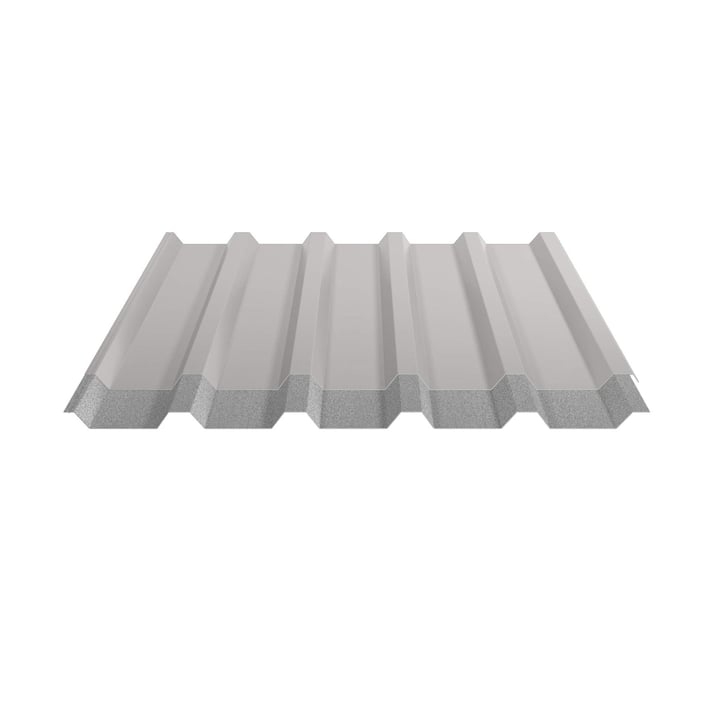 Trapezblech 35/207 | Dach | Anti-Tropf 700 g/m² | Stahl 0,50 mm | 25 µm Polyester | 7035 - Lichtgrau #4