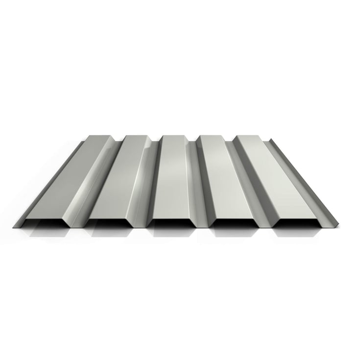 Trapezblech 35/207 | Wand | Stahl 0,63 mm | 25 µm Polyester | 9002 - Grauweiß #1