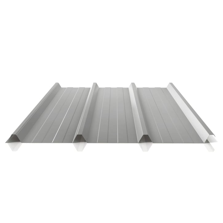 Trapezblech 45/333 | Dach | Aktionsblech | Stahl 0,75 mm | 25 µm Polyester | 9006 - Weißaluminium #1