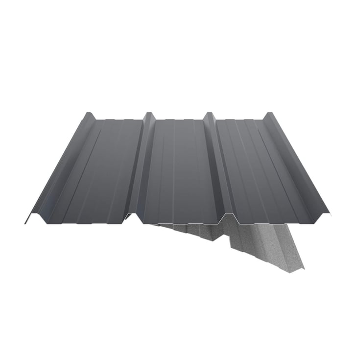 Trapezblech 45/333 | Dach | Anti-Tropf 1000 g/m² | Aktionsblech | Stahl 0,50 mm | 25 µm Polyester | 7016 - Anthrazitgrau #5