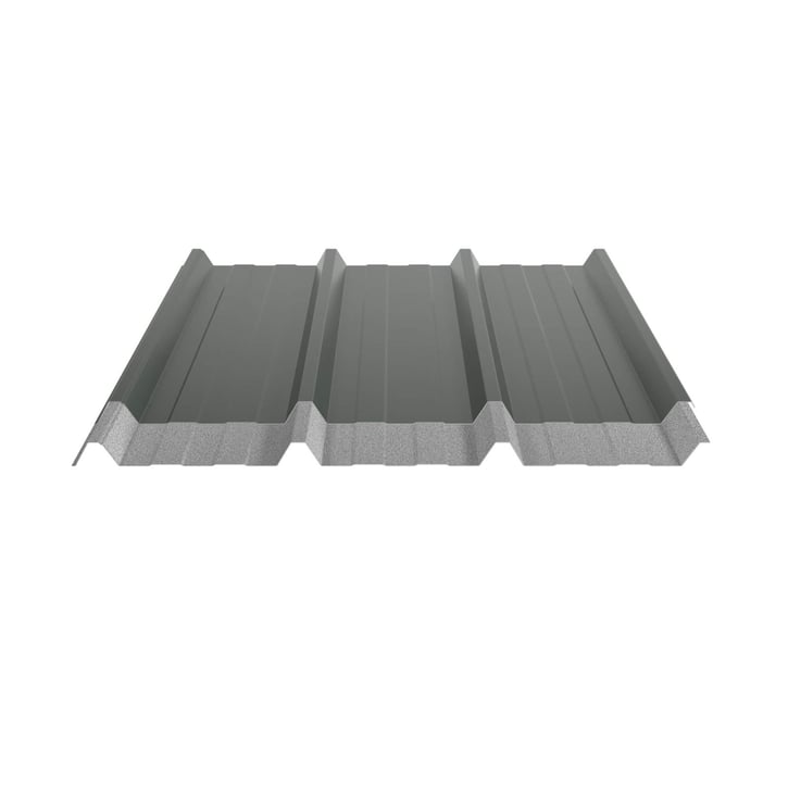 Trapezblech 45/333 | Dach | Anti-Tropf 1000 g/m² | Sonderposten | Stahl 0,40 mm | 25 µm Polyester | 6020 - Chromoxidgrün #5