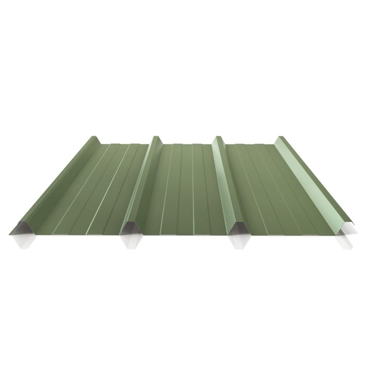 Trapezblech 45/333 | Dach | Anti-Tropf 1000 g/m² | Stahl 0,50 mm | 25 µm Polyester | 6011 - Resedagrün #1