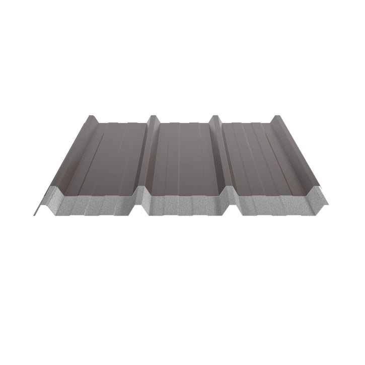 Trapezblech 45/333 | Dach | Anti-Tropf 1000 g/m² | Stahl 0,50 mm | 25 µm Polyester | 8014 - Sepiabraun #4