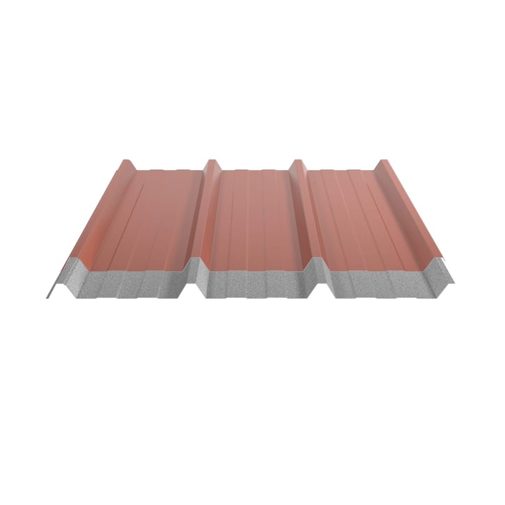 Trapezblech 45/333 | Dach | Anti-Tropf 1000 g/m² | Stahl 0,63 mm | 25 µm Polyester | 8004 - Kupferbraun #4