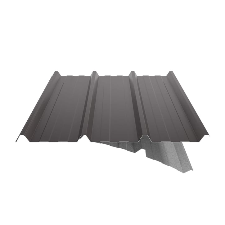 Trapezblech 45/333 | Dach | Anti-Tropf 1000 g/m² | Stahl 0,63 mm | 25 µm Polyester | 8017 - Schokoladenbraun #5