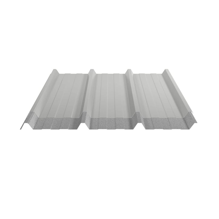 Trapezblech 45/333 | Dach | Anti-Tropf 1000 g/m² | Stahl 0,75 mm | 25 µm Polyester | 9006 - Weißaluminium #4