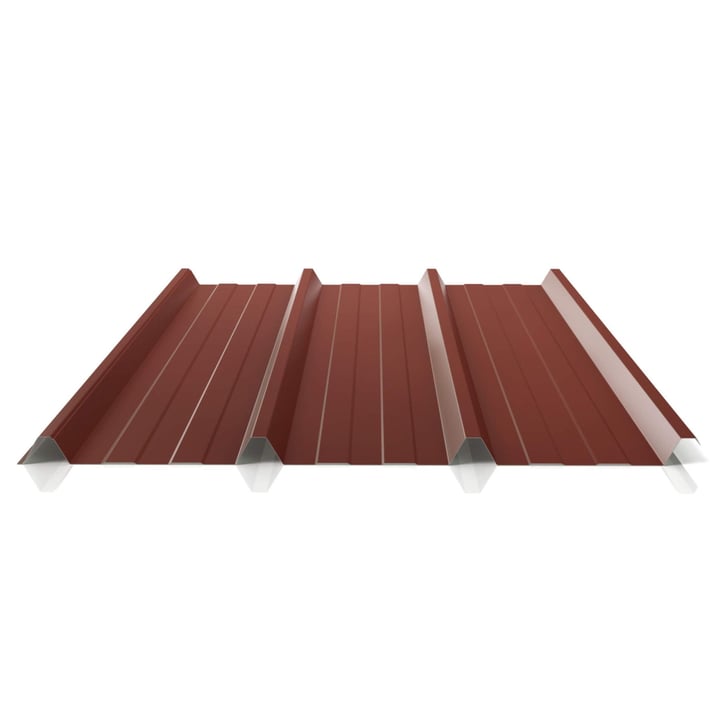 Trapezblech 45/333 | Dach | Anti-Tropf 1000 g/m² | Stahl 0,50 mm | 35 µm Mattpolyester | 29 - Rot #1