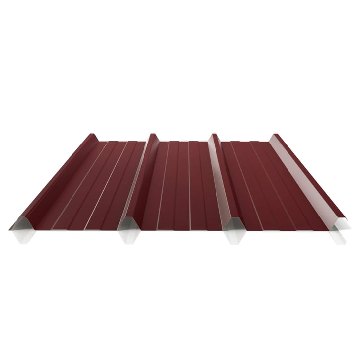 Trapezblech 45/333 | Dach | Anti-Tropf 2400 g/m² | Stahl 0,50 mm | 25 µm Polyester | 3005 - Weinrot #1