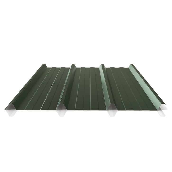 Trapezblech 45/333 | Dach | Anti-Tropf 2400 g/m² | Stahl 0,50 mm | 25 µm Polyester | 6020 - Chromoxidgrün #1