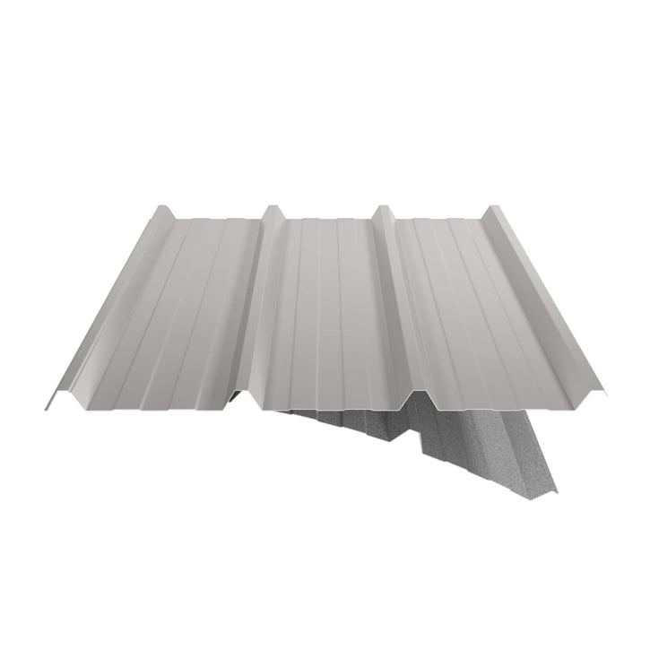 Trapezblech 45/333 | Dach | Anti-Tropf 2400 g/m² | Stahl 0,50 mm | 25 µm Polyester | 7035 - Lichtgrau #5