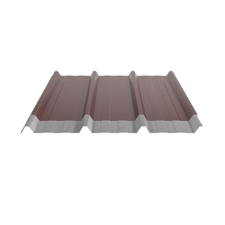 Trapezblech 45/333 | Dach | Anti-Tropf 2400 g/m² | Stahl 0,50 mm | 80 µm Shimoco | 3009 - Oxidrot #4