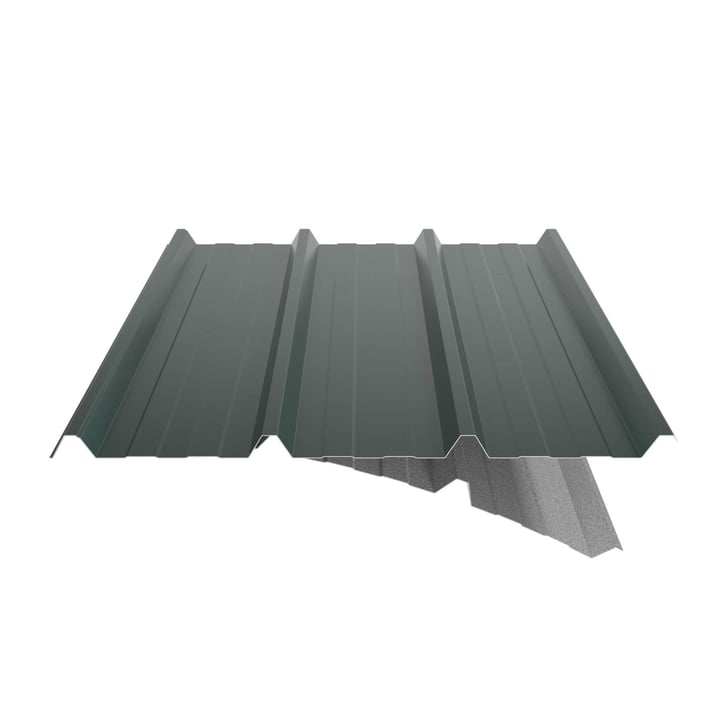 Trapezblech 45/333 | Dach | Anti-Tropf 700 g/m² | Stahl 0,50 mm | 60 µm TTHD | 6005 - Moosgrün #5