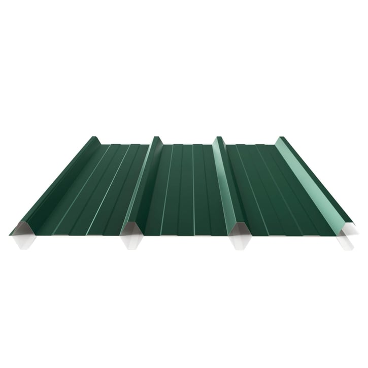 Trapezblech 45/333 | Dach | Anti-Tropf 700 g/m² | Aluminium 0,70 mm | 25 µm Polyester | 6005 - Moosgrün #1