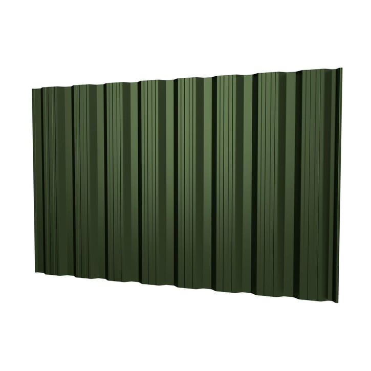 Trapezblech T18DR | Wand | Stahl 0,50 mm | 25 µm Polyester | 6020 - Chromoxidgrün #1