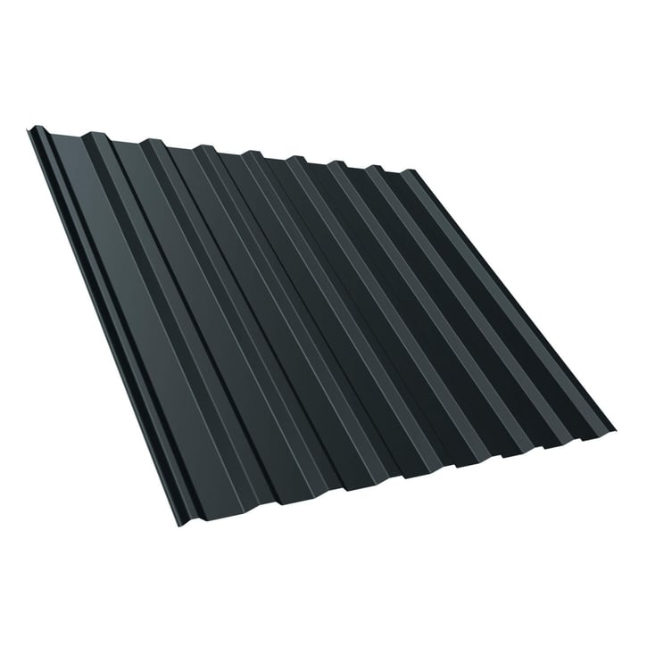 Trapezblech T20M | Dach | Anti-Tropf 700 g/m² | Aluminium 0,70 mm | 25 µm Polyester | 7016 - Anthrazitgrau #1
