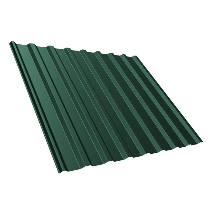 Trapezblech T20M | Dach | Anti-Tropf 700 g/m² | Stahl 0,50 mm | 25 µm Polyester | 6005 - Moosgrün #1