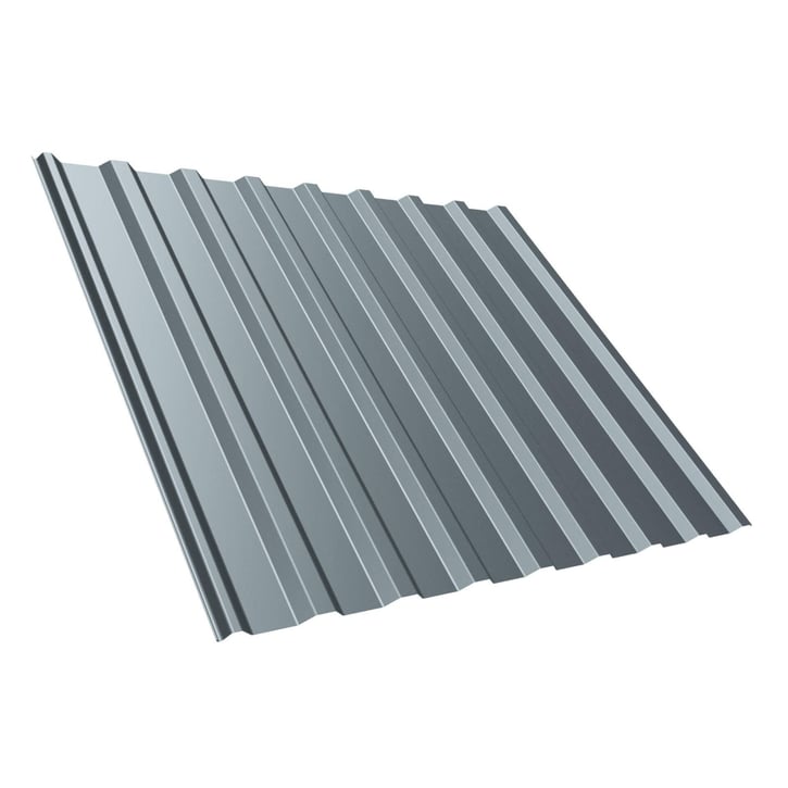 Trapezblech T20M | Dach | Anti-Tropf 700 g/m² | Stahl 0,50 mm | 25 µm Polyester | 7000 - Fehgrau #1