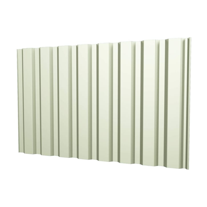 Trapezblech T20M | Wand | Stahl 0,50 mm | 25 µm Polyester | 9002 - Grauweiß #1