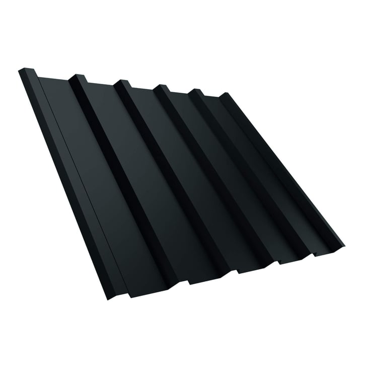 Trapezblech T35M | Dach | Anti-Tropf 700 g/m² | Stahl 0,40 mm | 25 µm Polyester | 7016 - Anthrazitgrau #1