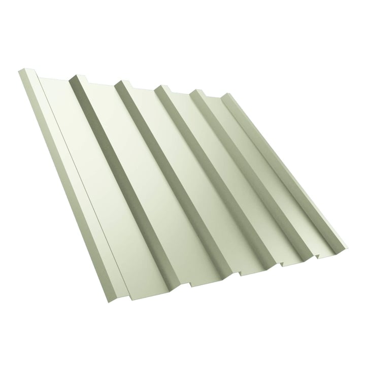 Trapezblech T35M | Dach | Anti-Tropf 700 g/m² | Stahl 0,50 mm | 25 µm Polyester | 9002 - Grauweiß #1