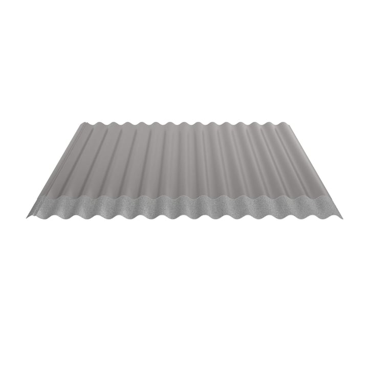 Wellblech 18/1064 | Dach | Anti-Tropf 1000 g/m² | Stahl 0,50 mm | 25 µm Polyester | 9007 - Graualuminium #4