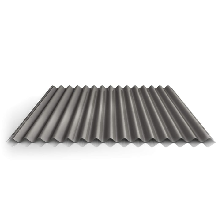 Wellblech 18/1064 | Dach | Aluminium 0,70 mm | 25 µm Polyester | 9007 - Graualuminium #1