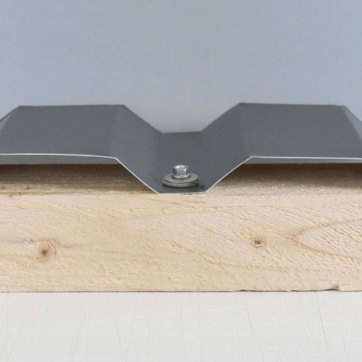 Edelstahlschrauben | Für Montage Tiefsicke auf Holzunterkonstruktion | 6,0 x 40 mm E12 | Moosgrün #7