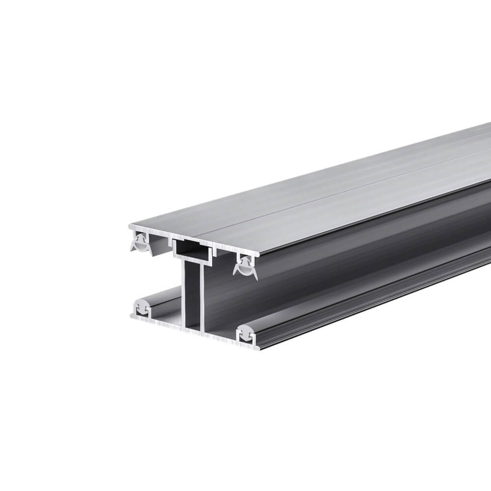 Stabiles ECO Profil Verlegeprofil in moderner Optik, ideal geeignet für die einfache und sichere Montage von Stegplatten bei Terrassenüberdachungen